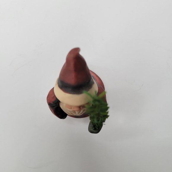 Allyson Nagel 1994 Santa Figurine Figure Doll Christmas Tree Evergreen Signed - Picture 6 of 8